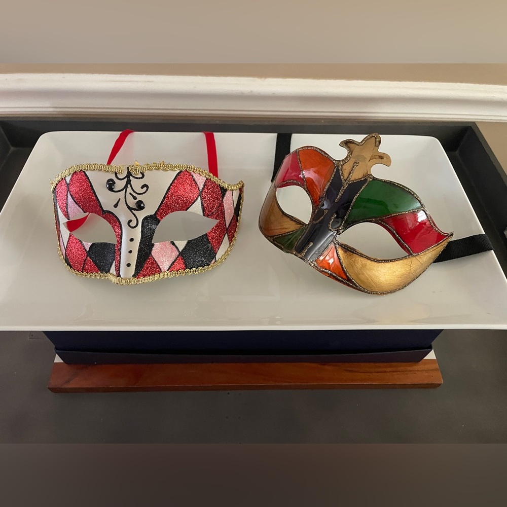 Colorful Masquerade Masks Set